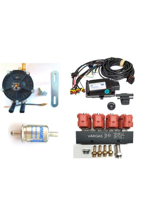 VARGAS AUTOGAS SYSTEMS Lpg Sıralı Ön Kit 48 Pin Obd Li Micro 140 Kw