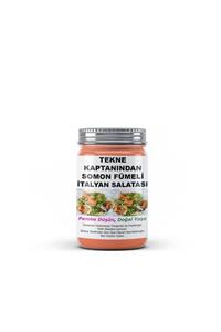 SPANA Ev Yapımı Katkısız Tekne Kaptanından Somon Fümeli Italyan Salatası 330gr