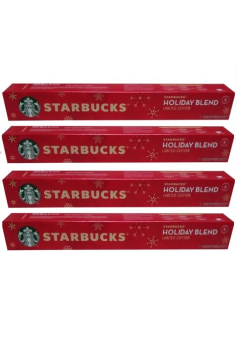 Starbucks Holiday Blend Christmas Kapsül Kahve X4 Kutu