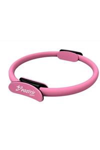0Pozitif Pembe Yoga Egzersiz Halkası Ring Pilates Çemberi 38 cm