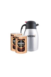 Nescafe Gold Eko Paket 2 Adet Alana 900 Gr. Termos Hediyeli