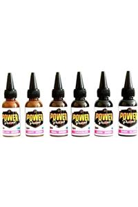 POWER POINT Kaş Rengi Kalıcı Makyaj Boya Seti 6 Farklı Renk 25 Ml Usa