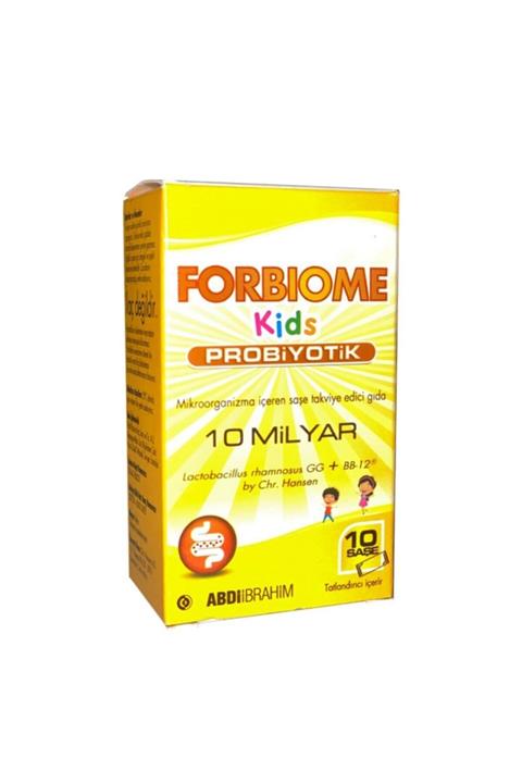 Forbiome Kids Probiyotik Takviye Edici Gıda 10 Saşe