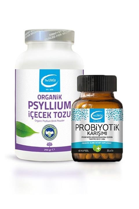 TheLifeCo Sindirim Desteği Paketi 1 - Psyllium + Probiyotik