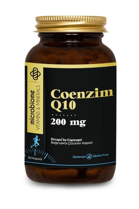 Microbiome Coq-10 ( Coenzim Q-10 ) 200 mg 30 Kapsül