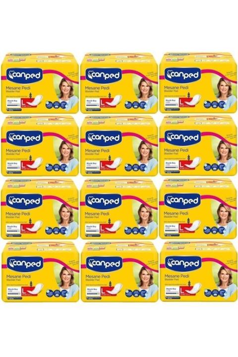 Canped Mesane Pedi Orta Boy Normal 10 Lu X 12 Adet