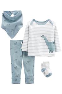 Carter's Layette Erkek Bebek Hastane Çıkış Setli - 4pk