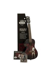 Kala Elvis Viva Las Vegas Concert Ukulele Eğitim Seti