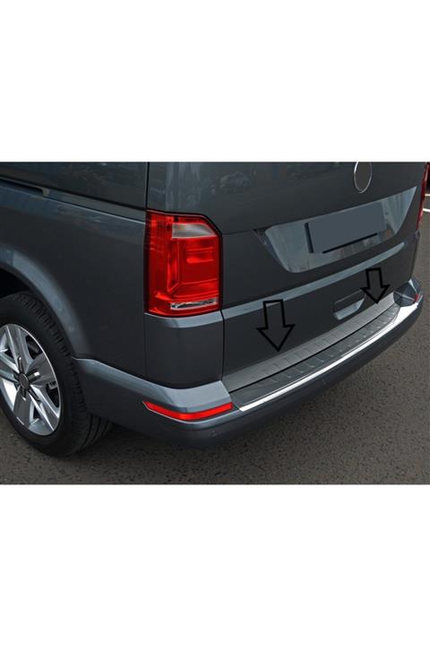 AKTİF KROM Volkswagen Transporter T6 Arka Tampon Eşiği Krom 2015 2016 2017 2018 2019 2020