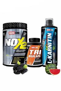 Hardline Ekstra Performans Kombin Thermo L-Karnitin Karpuz 1000 mg + Nox2 Karadut Aromalı + Tribulus