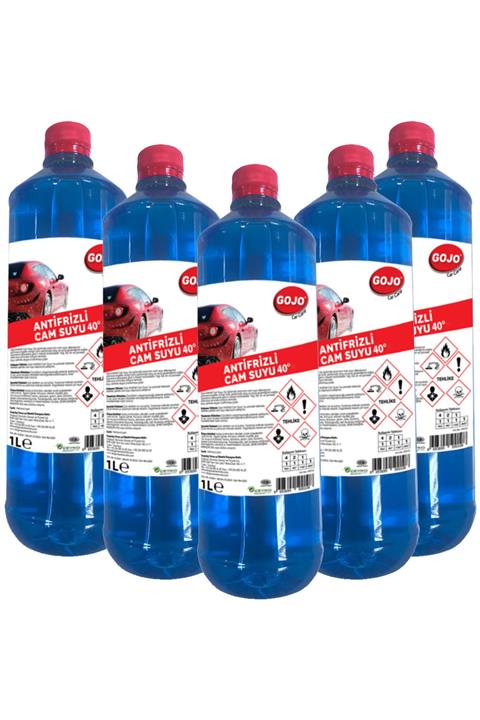 Gojo - 30° Antifrizli Cam Suyu 1 Lt X 5 Adet