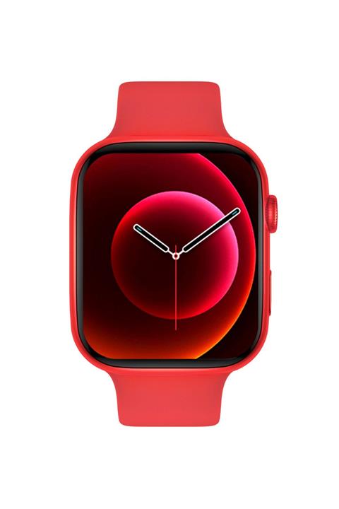 SeyuTech Watch 6 Max Pro Kırmızı Akıllı Saat Iphone Ve Android Tüm Telefonlara Uyumlu
