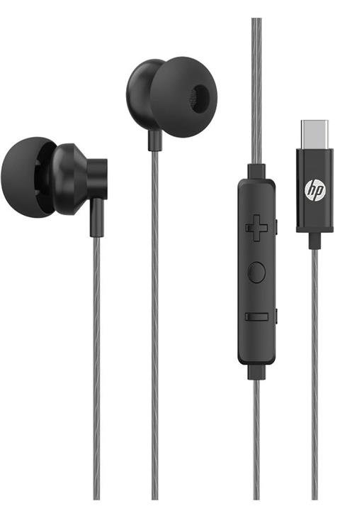HP Dhh-1127 Type-c Mikrafonlu Metal Kulakiçi Kulaklık
