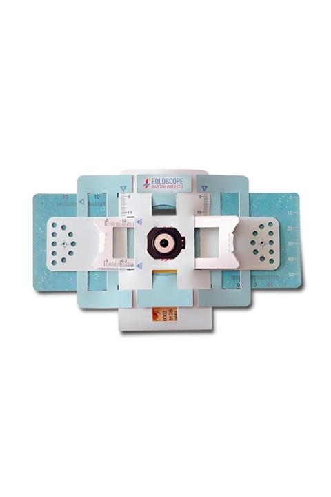 TRAY Foldscope Mikroskop Başlangıç Seti