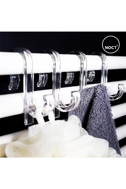 Noct.Studio Havlupan Ve Duşakabin Askısı 4 Adet