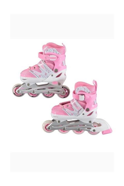 CAN 31-34 Pembe Paten Ayarlanabilir + Dizlik Dirseklik Takım