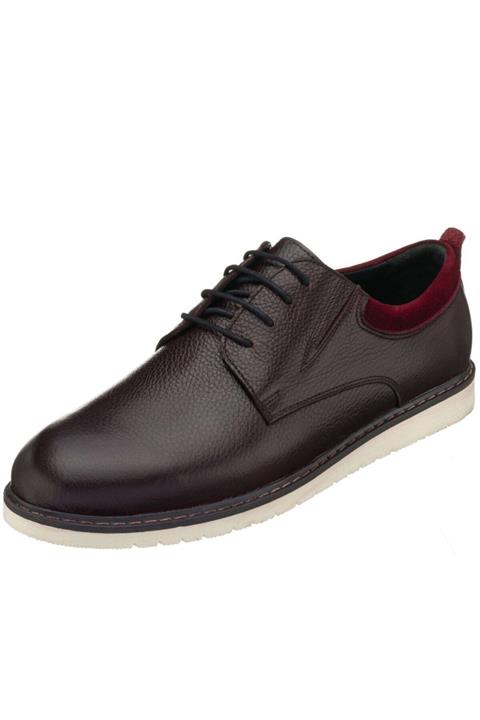 İriadam 45,46,47,48,49,50 Numaralarda Ag4296 Bordo Büyük Numara Erkek Ayakkabısı