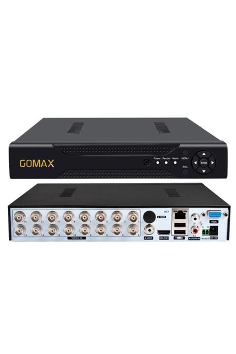 Gomax 16 Kanal Dual Hdd Ahd Dvr Dijital Kayıt Cihazı
