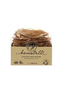 Bonatelli Organik Siyez Ince Çubuk Makarna 400 Gr