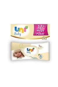 Uni Baby Sensitive Kapaklı Islak Havlu 56'lı X (12 PAKET)