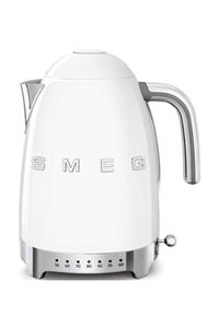 SMEG Klf04wheu Retro Beyaz Isı Ayarlı 2400 Watt 1.7 lt  Çelik Kettle