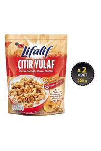 Eti Lifalif Çıtır Yulaf Elmalı, Dutlu 200 g x 2 Adet