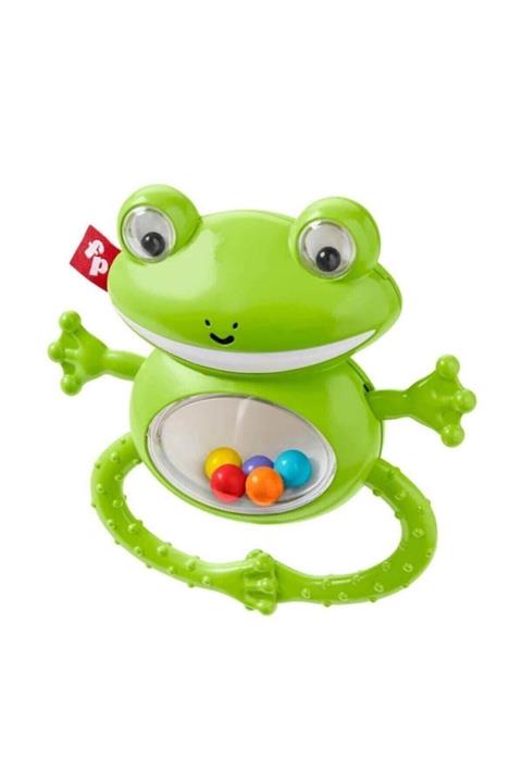 FISHER PRICE Sevimli Dostlar Dişlik ve Çıngıraklar - Kurbağa GGF03-GGF02