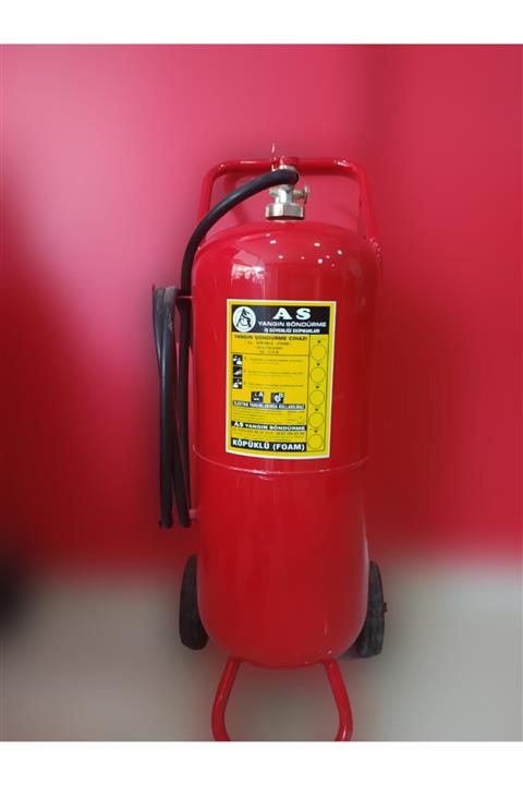 AS YANGIN 50 Kg (Kuru Kimyevi Tozlu) Yangın Söndürme Tüpü + 4 Yıl Garanti + 2021 Üretim