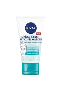 Nivea Sivilce Karşıtı 3'ü 1 Arada Beyaz Kil Maskesi 150 Ml