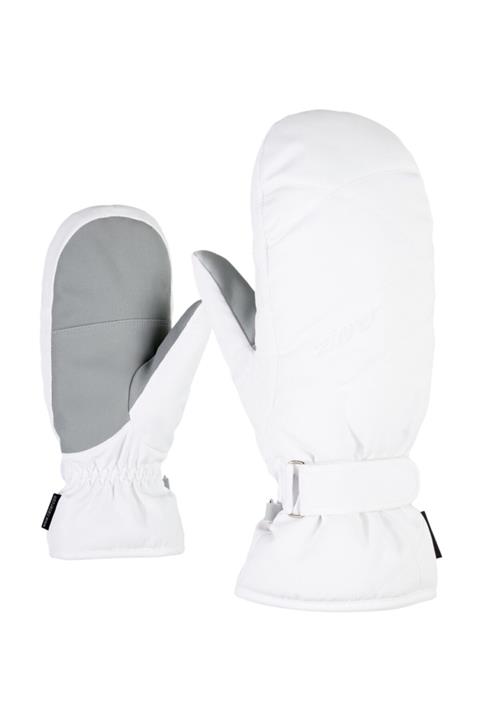 Ziener Kadın  Beyaz Kaddyla Mıtten Lady Glove Kayak Eldiveni