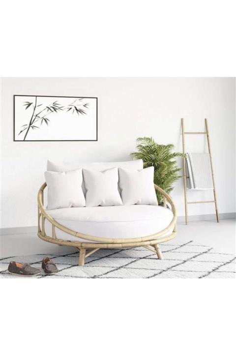 bamlike Rattan Tekli Koltuk Berjer