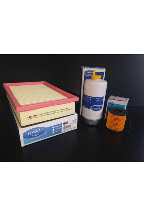 HANN Ford Transit 2007-2012 V 347 Hava+yağ+yakıt Filtre Seti