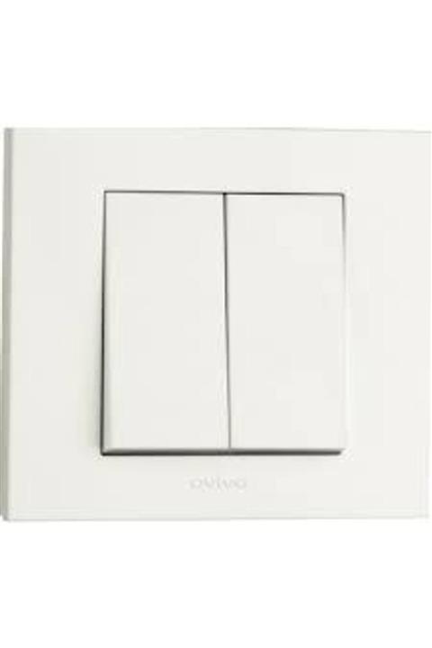 OVİVO Komitatör Beyaz Lamba Anahtarı