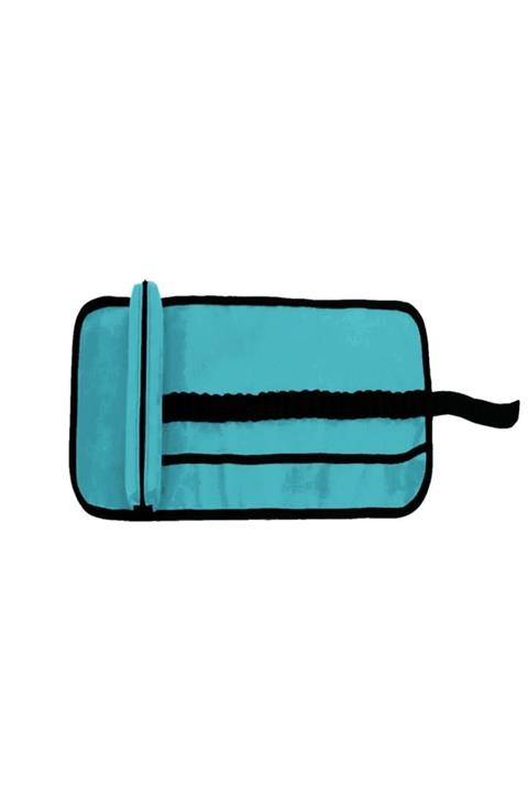 Burak Kalemlik (rulo Kalem Çantası) Turkuaz