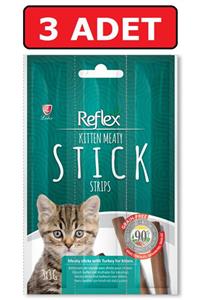 Reflex Kitten Meaty Stick Hindi Etli Ödül Çubuk (3 X 3gr) 3 Adet Yavru Kedi Ödül Maması