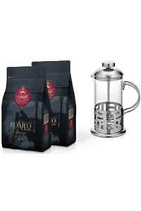 Anisah Coffee Filtre Kahve Romeo Blend Öğütülmüş - 350 ml French Press 2'li Paket (2*250 GR)