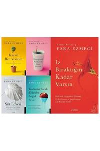 Destek Yayınları Esra Ezmeci 5 Kitap Set / Iz Bıraktığın Kadar Varsın - Kadınlar Sıcak Erkekler Soğuk Sever