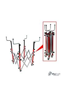 ProCraft Pdr Tools Boyasız Göçük Düzeltme Kaput Taşıma Akordeon Sehpa Kare Ve Dikdörtgen Açılır