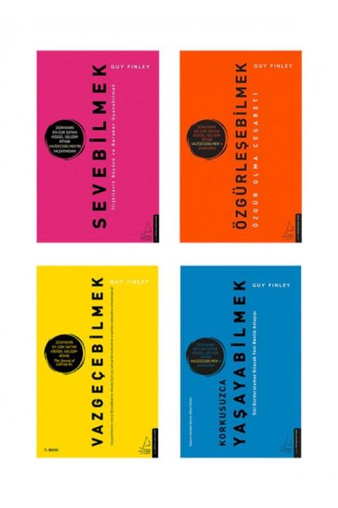 Destek Yayınları Korkusuzca Yaşayabilmek - Özgürleşebilmek - Sevebilmek - Vazgeçebilmek - Guy Finley 4 Kitap Set