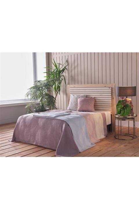 Doqu Home Spring Mürdüm Tek Kişilik Pike