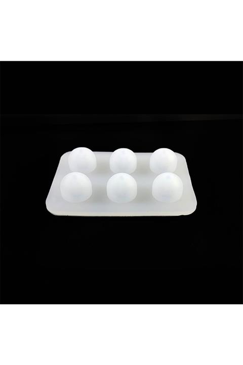 Hobizubi 10 Mm Reçine Epoksi Tesbih Ve Boncuk Kalıbı - Yuvarlak - 315