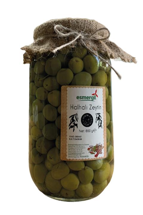 Esmergil Halhalı Zeytin 650 gr