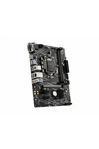 MSI H410m-pro-e Lga1200 2ddr4 1pcıex16+1dvıd+1vga +1hdmı+2pcıex16+4sata3+gblan