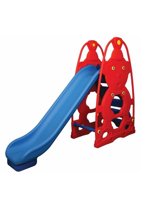 KingKids Kırmızı Sevimli Teddy Kaydırak