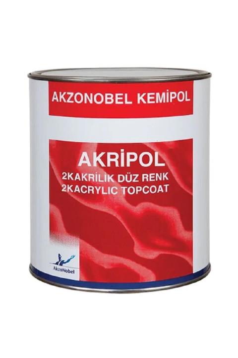 AKZO NOBEL Akzonobel Akripol Fiat T011 2k Akrilik Lacivert Boya 1 Litre