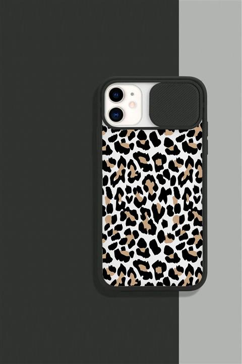 shoptocase Iphone 11 Uyumlu Kamera Ve Lens Koruyuculu Leopar Desenli Telefon Kılıfı