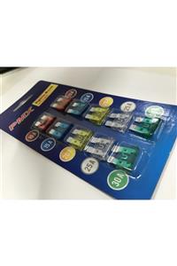 NESU Otomobil Bıçak Sigorta 102lu Set Standart Boy 10-15-20-25-30 Amper