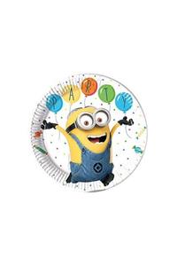 Parti dolabı Minion Balon Partisi Kağıt Tabak