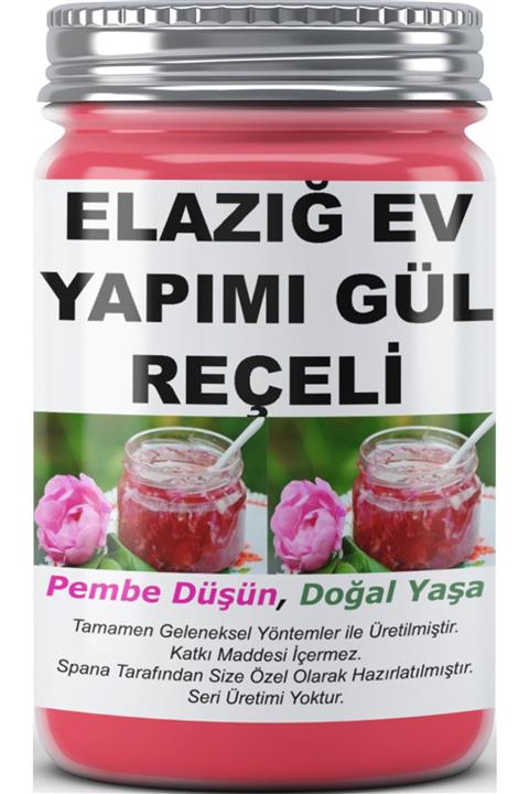 SPANA Gül Reçeli Isparta Ev Yapımı Katkısız 330gr