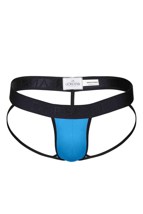 Doreanse Erkek Lacivert Polyamid Destekli Fantezi String Tanga 1219